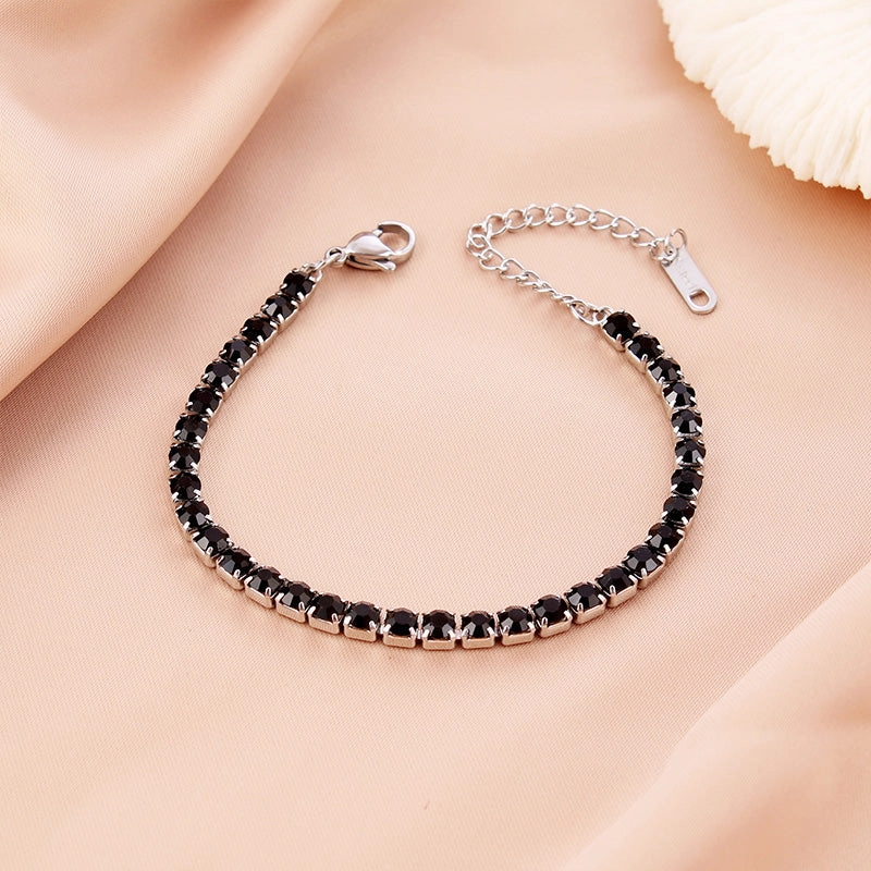 Wholesale Micro Paved Zircon Bracelets OLY-BT-LongR001