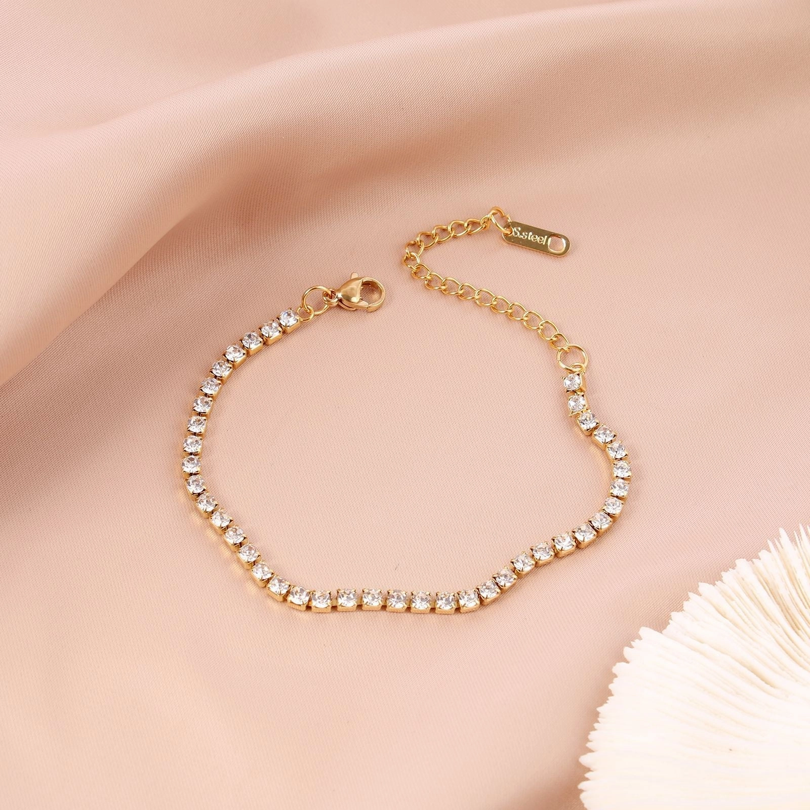 Wholesale Micro Paved Zircon Bracelets OLY-BT-LongR001