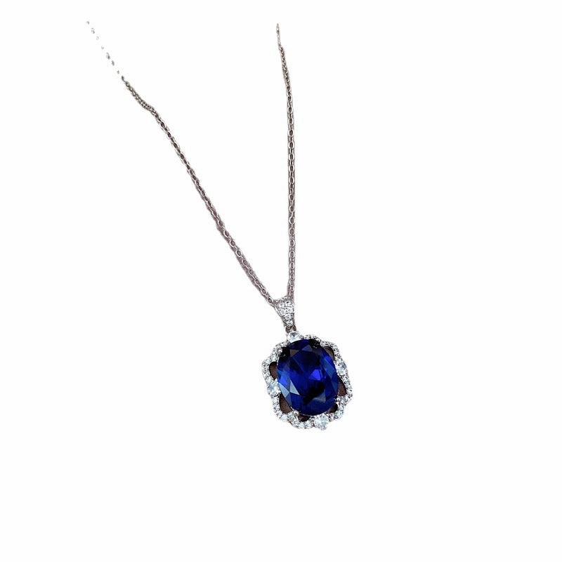 Wholesale Microsetting Clavicle Titanium Steel Necklaces