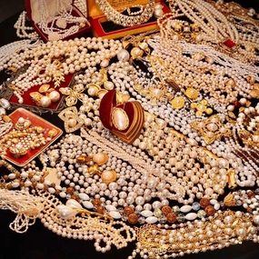 Wholesale Middle-aged Vintage Necklace Clavicle Chain