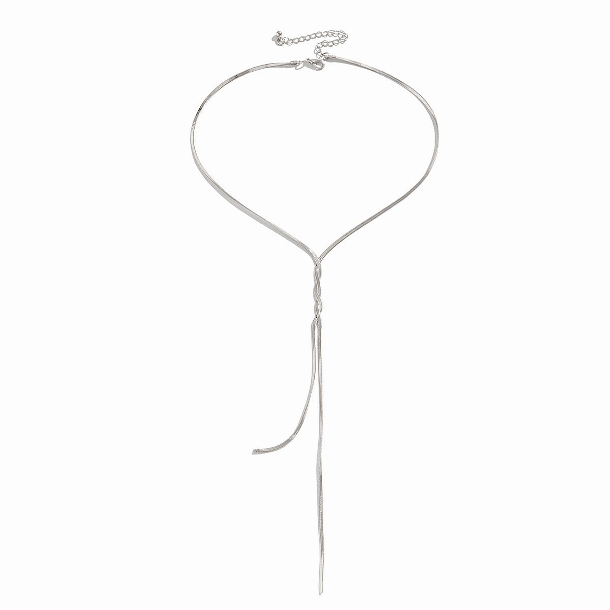 Wholesale Minimalist Chain Long Metal Necklaces