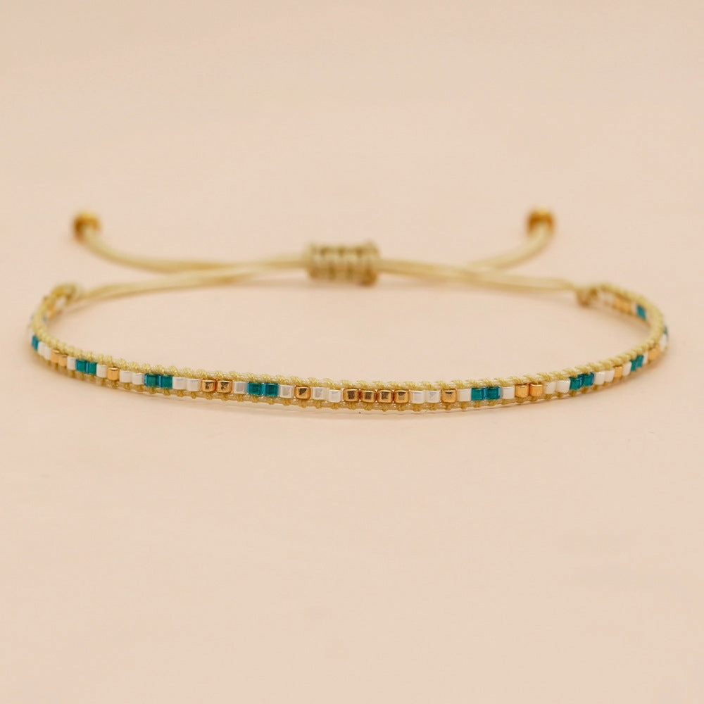 Wholesale Miyuki Rice Beads Hand Woven Extra Fine Glass Bracelet