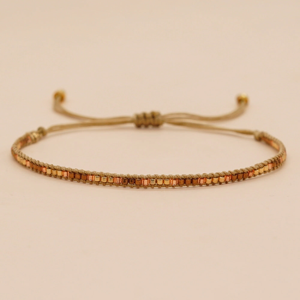 Wholesale Miyuki Rice Beads Hand Woven Extra Fine Glass Bracelet