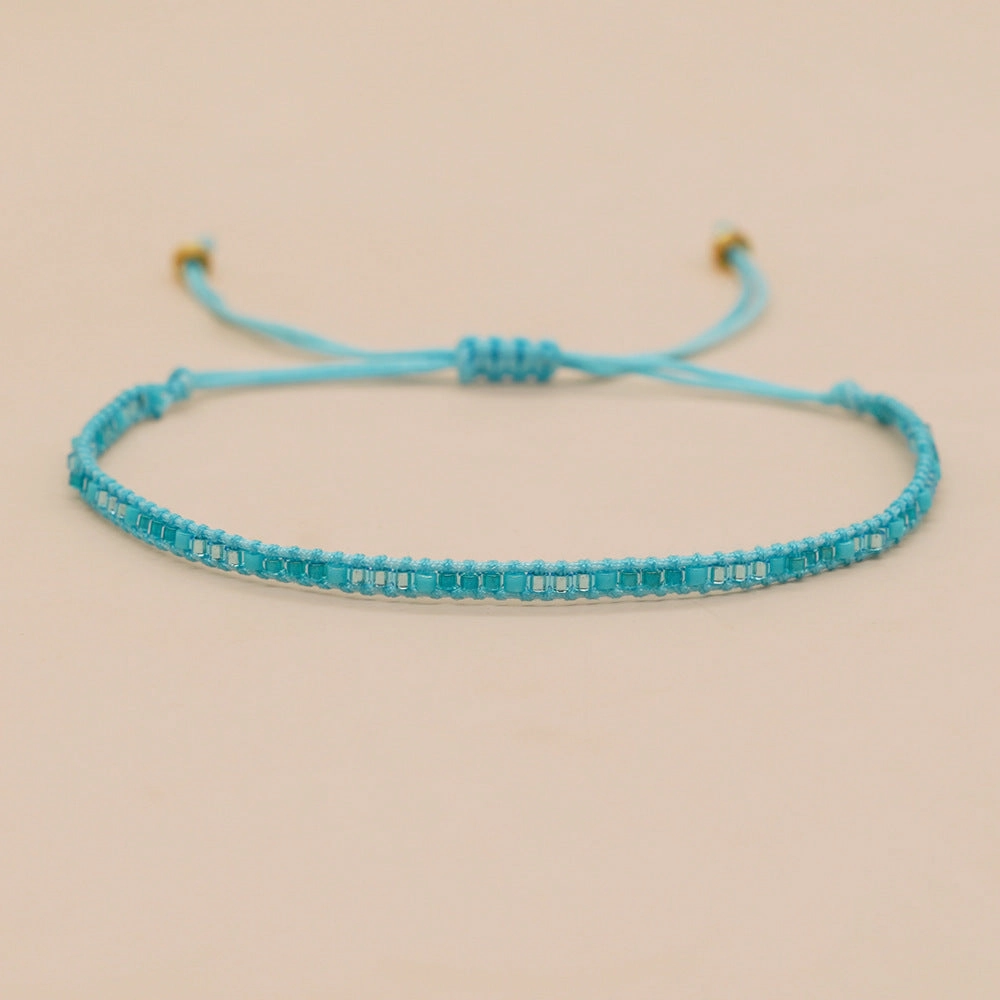 Wholesale Miyuki Rice Beads Hand Woven Extra Fine Glass Bracelet