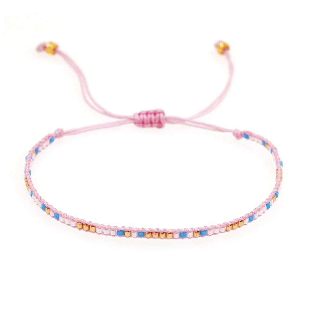 Wholesale Miyuki Rice Beads Hand Woven Extra Fine Glass Bracelet