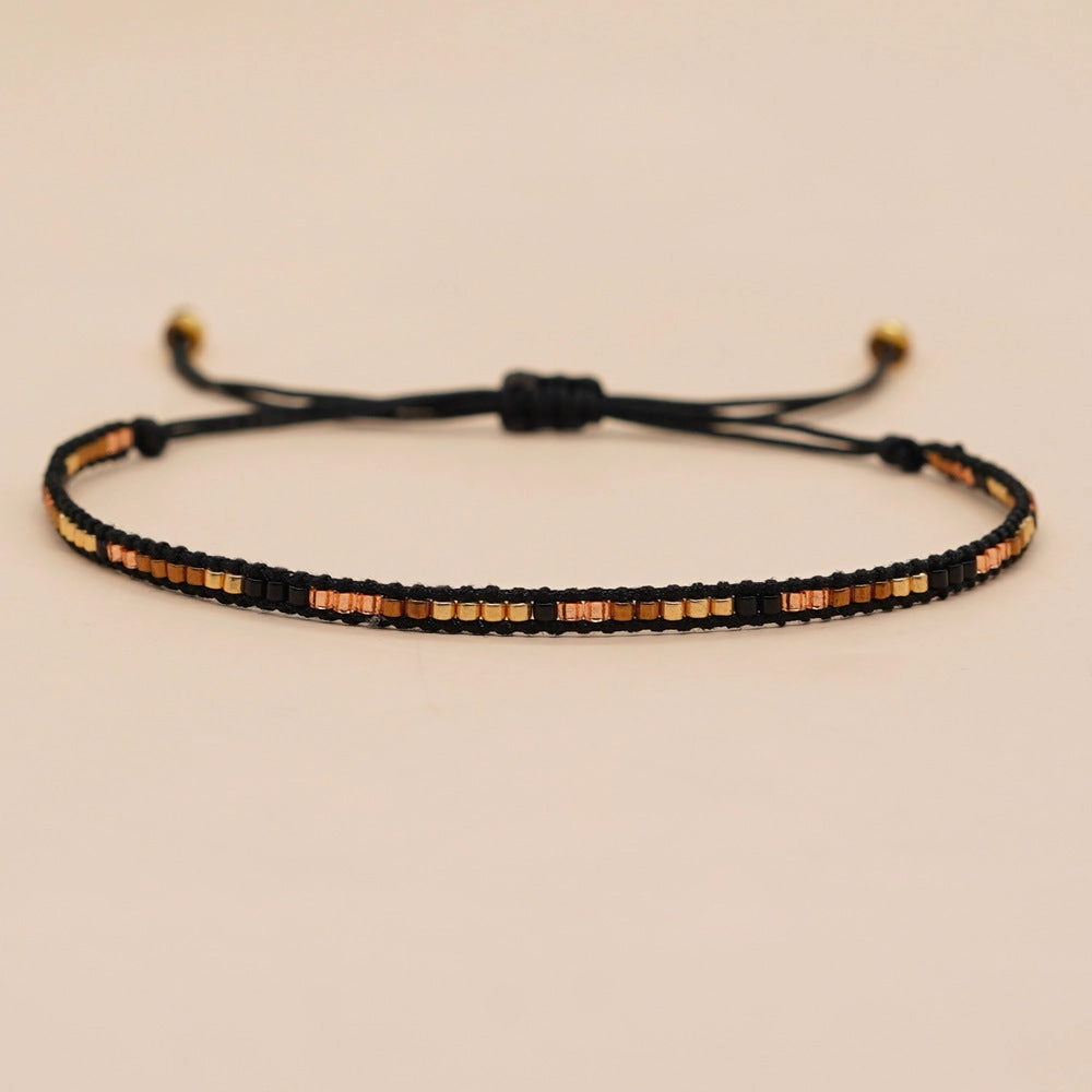 Wholesale Miyuki Rice Beads Hand Woven Extra Fine Glass Bracelet