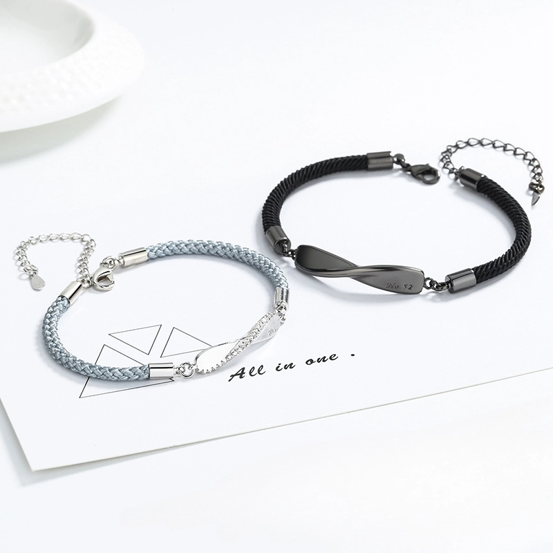 Wholesale Mobius Ring Couple Bracelet