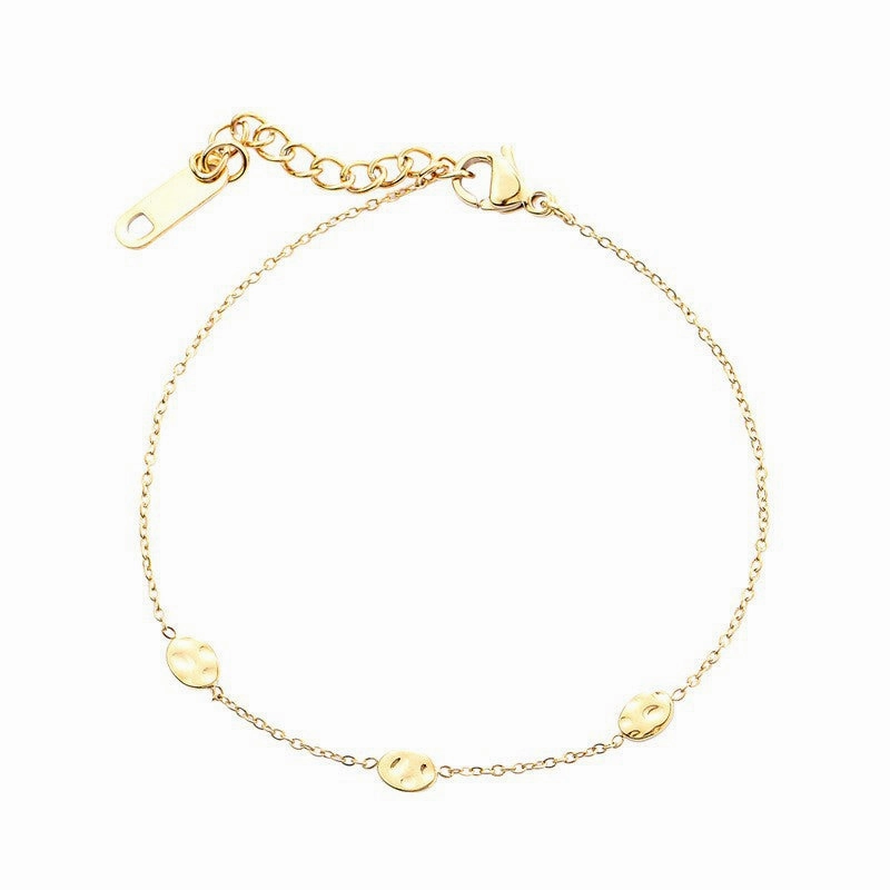 Wholesale Moon Folded Titanium Steel Bracelet