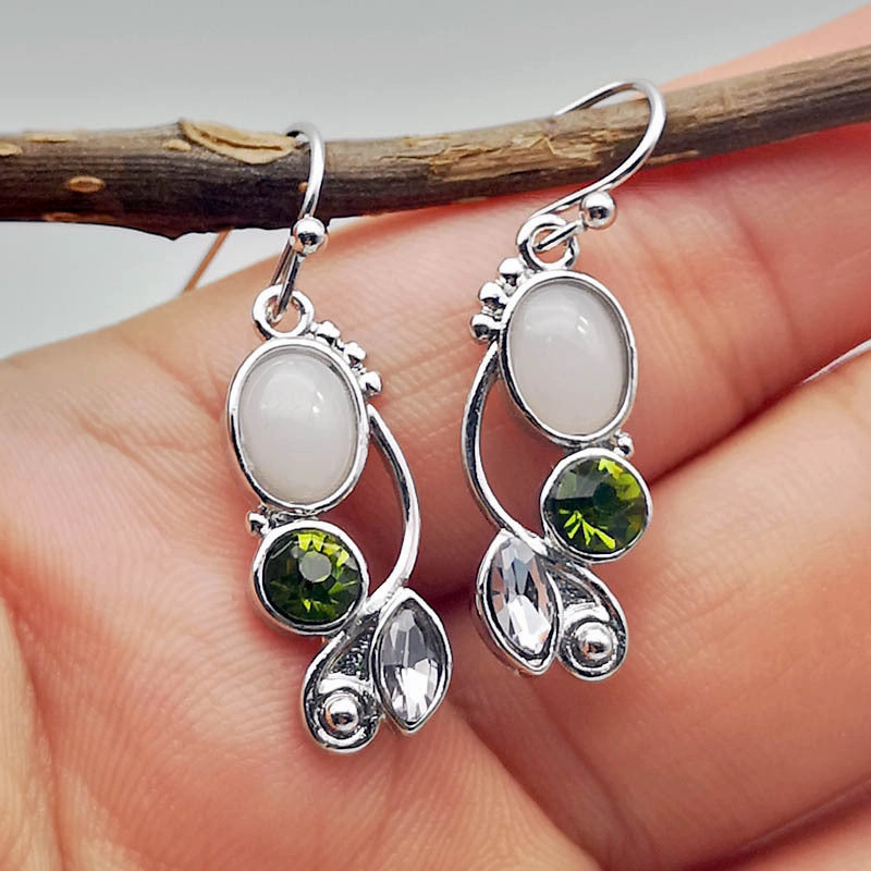 Wholesale Moonstone Metal Earrings
