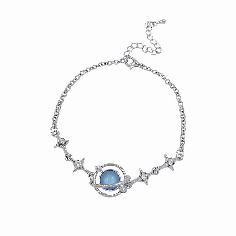 Wholesale Moonstone Planet Copper Bracelet