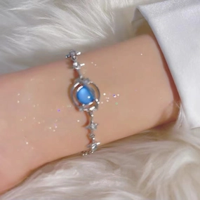 Wholesale Moonstone Planet Copper Bracelet