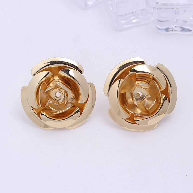 Wholesale Mother's Day Acrylic Rose Earrings