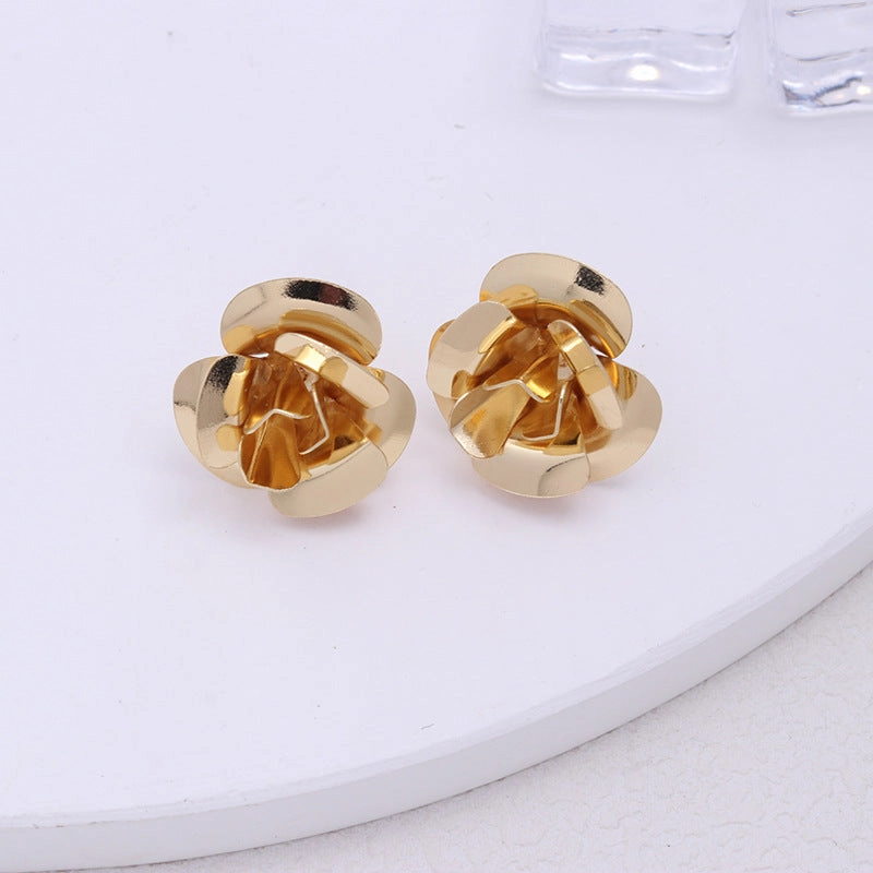 Wholesale Mother's Day Acrylic Rose Earrings