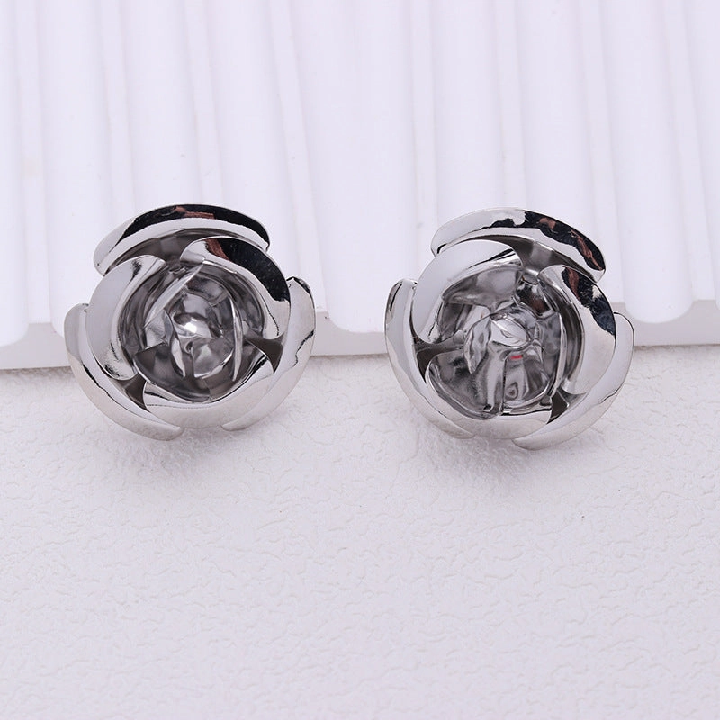 Wholesale Mother's Day Acrylic Rose Earrings