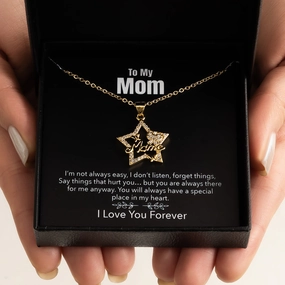 Wholesale Mother's Day Alloy Necklace Gift Box