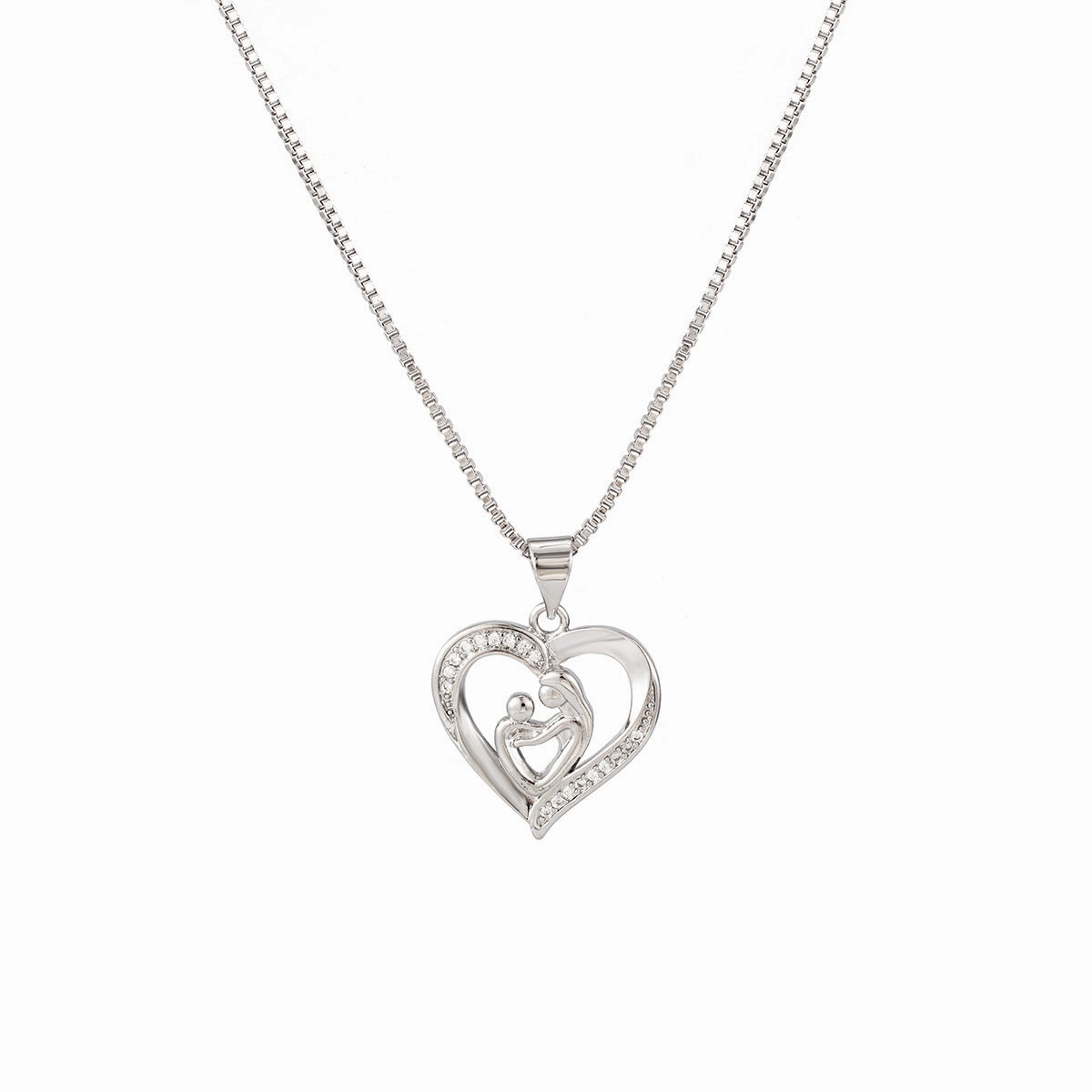 Wholesale Mother's Day Alloy Necklace Gift Box