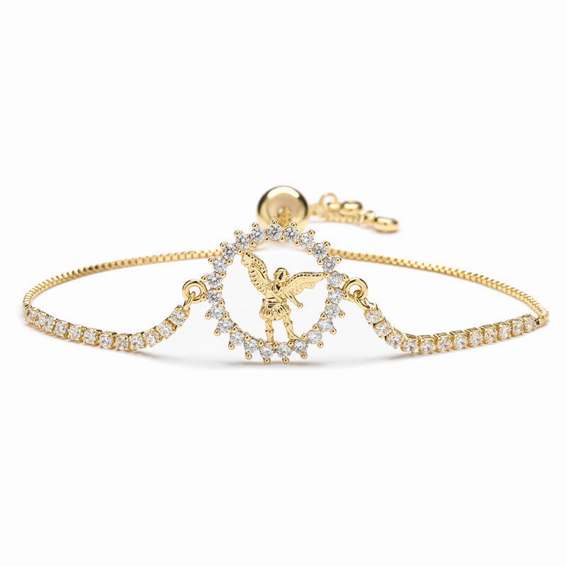 Wholesale Mother's Day Butterfly Life Tree Alloy Bracelet