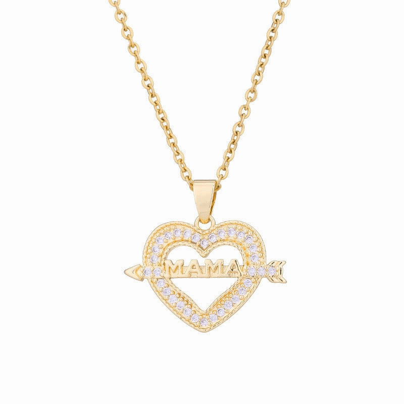 Wholesale Mother's Day Letter Names Stainless Steel Necklaces