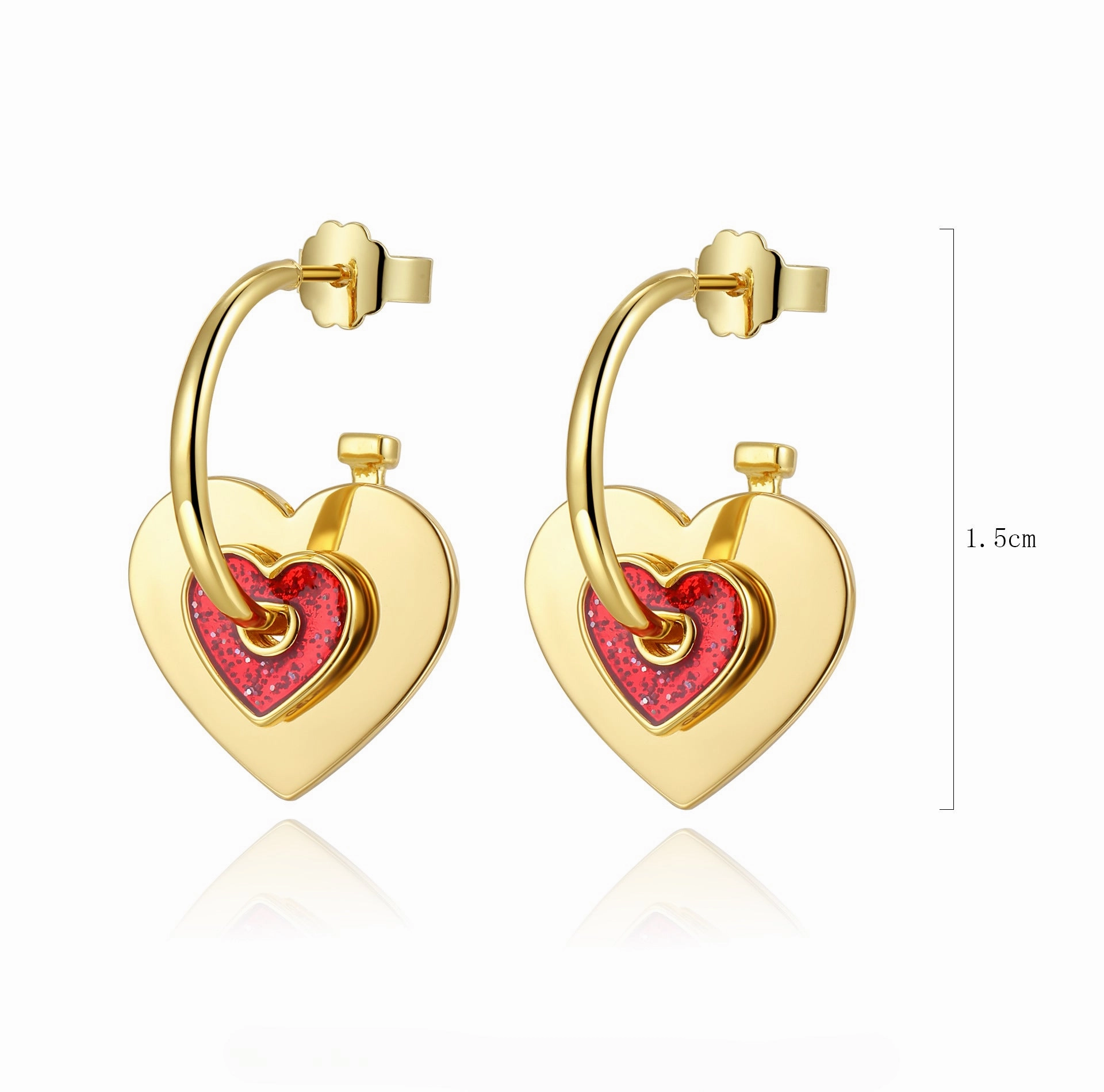 Wholesale Mother's Day Love Earrings