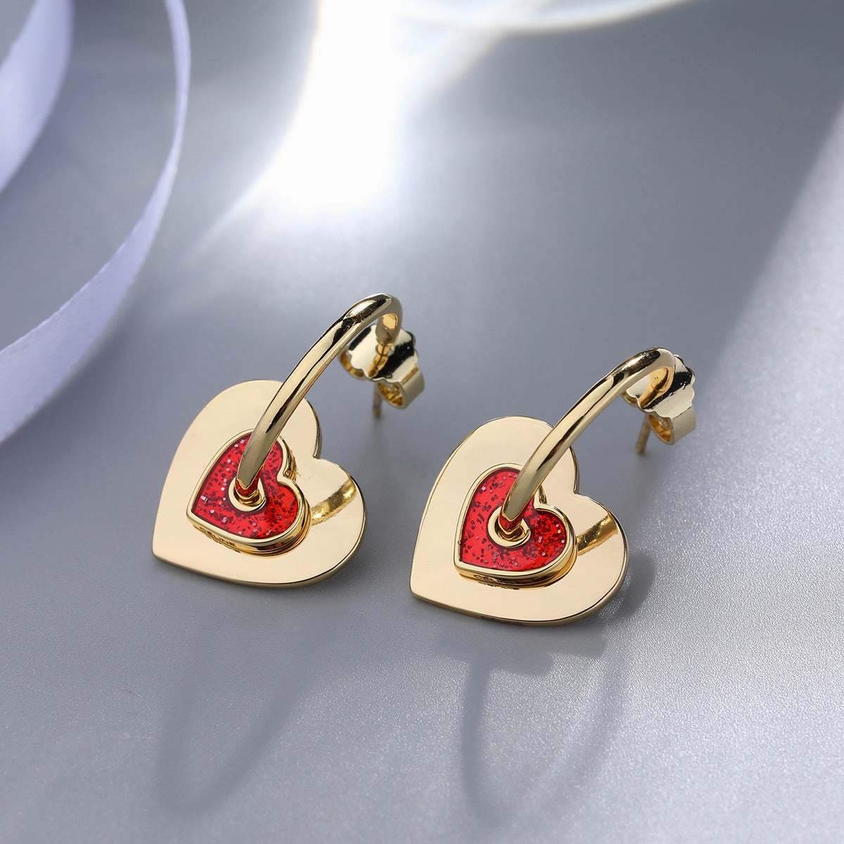 Wholesale Mother's Day Love Earrings