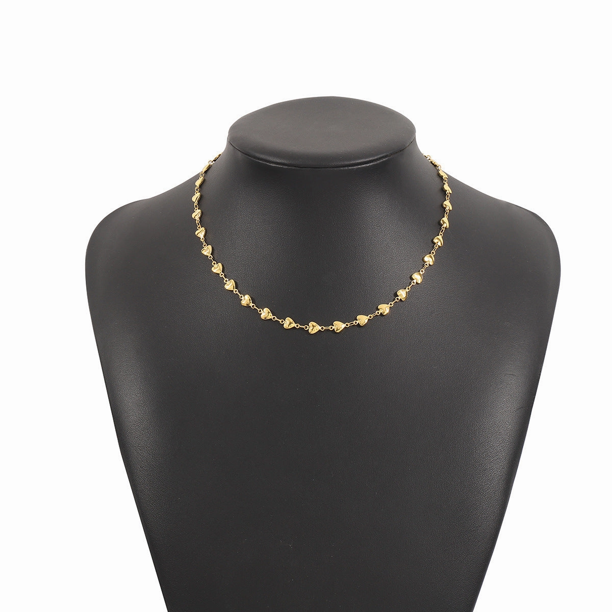 Wholesale Mother's Day Simple Love Metal Necklace