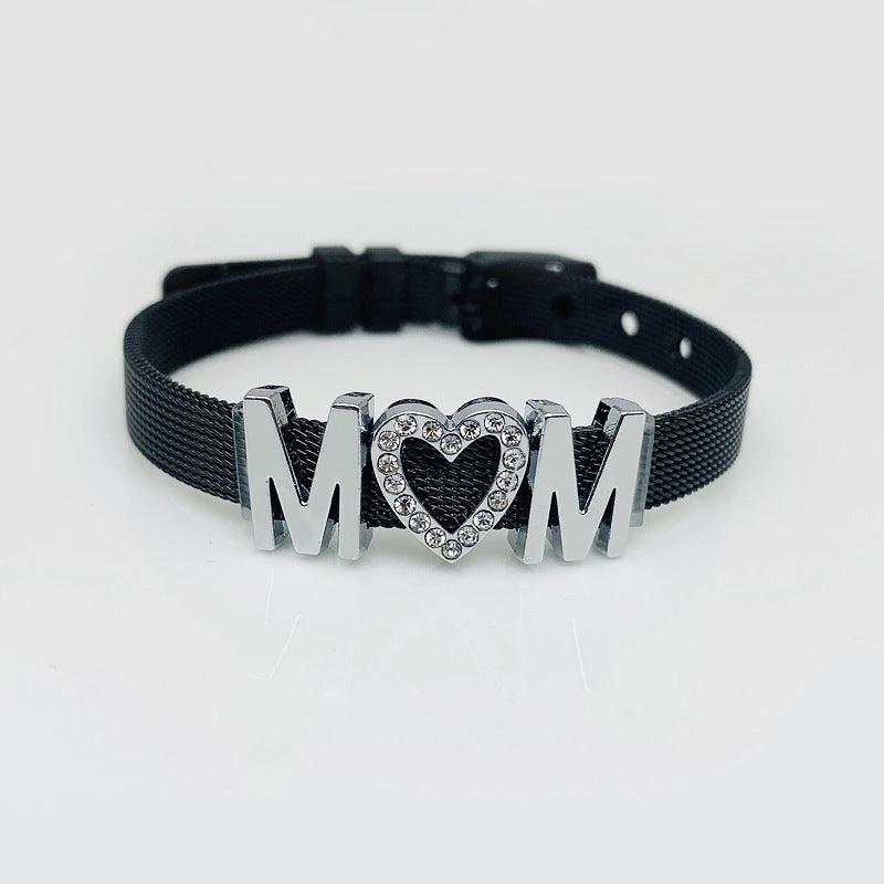 Wholesale Mother's Day Stainless Steel Mesh Watch Chains