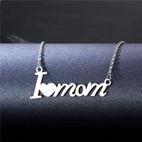 Wholesale Mother's Day Stainless Steel Necklaces