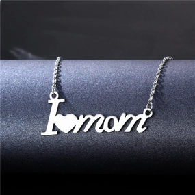 Wholesale Mother's Day Stainless Steel Necklaces