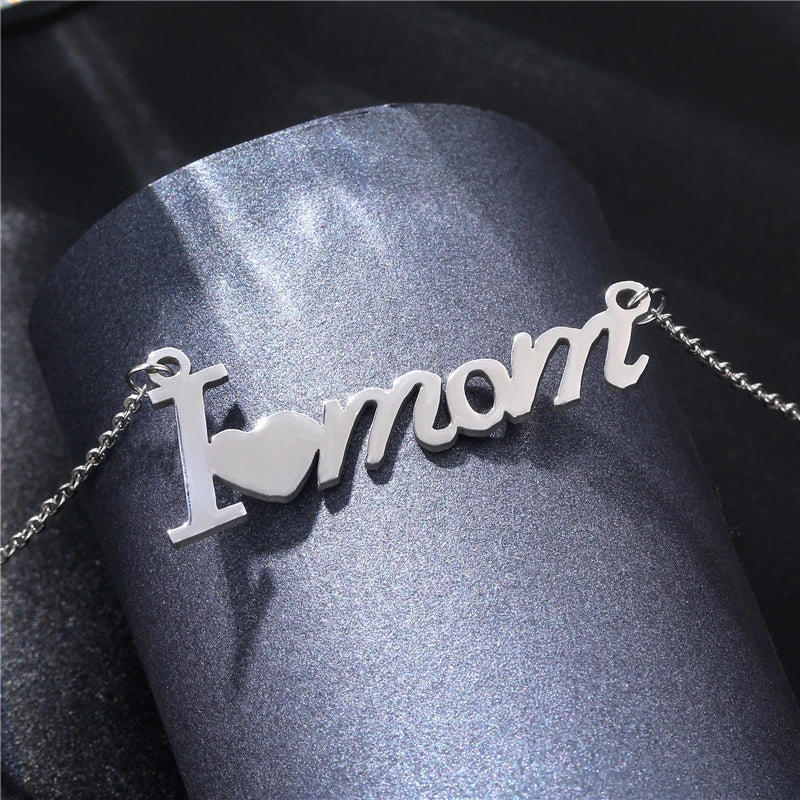 Wholesale Mother's Day Stainless Steel Necklaces