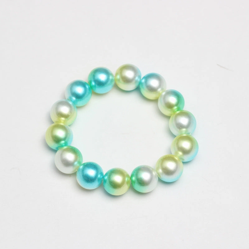 Wholesale Multicolored Pearl Children Beaded Bracelet