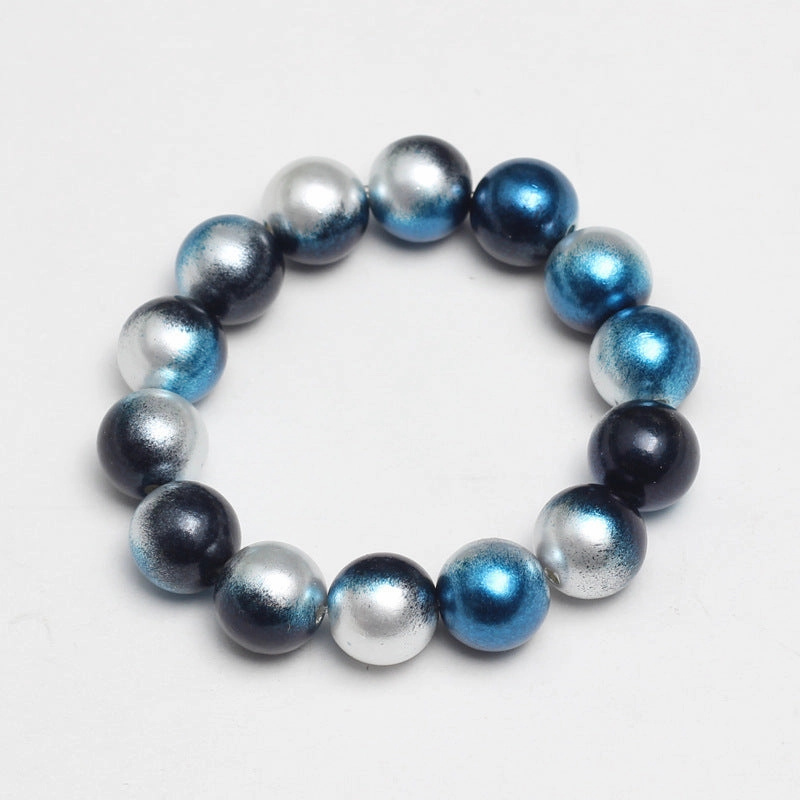 Wholesale Multicolored Pearl Children Beaded Bracelet