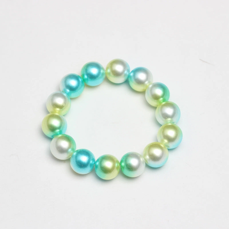 Wholesale Multicolored Pearl Children Beaded Bracelet