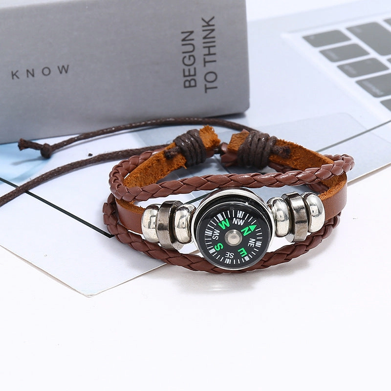 Wholesale Multilayer Beaded Leather Bracelet