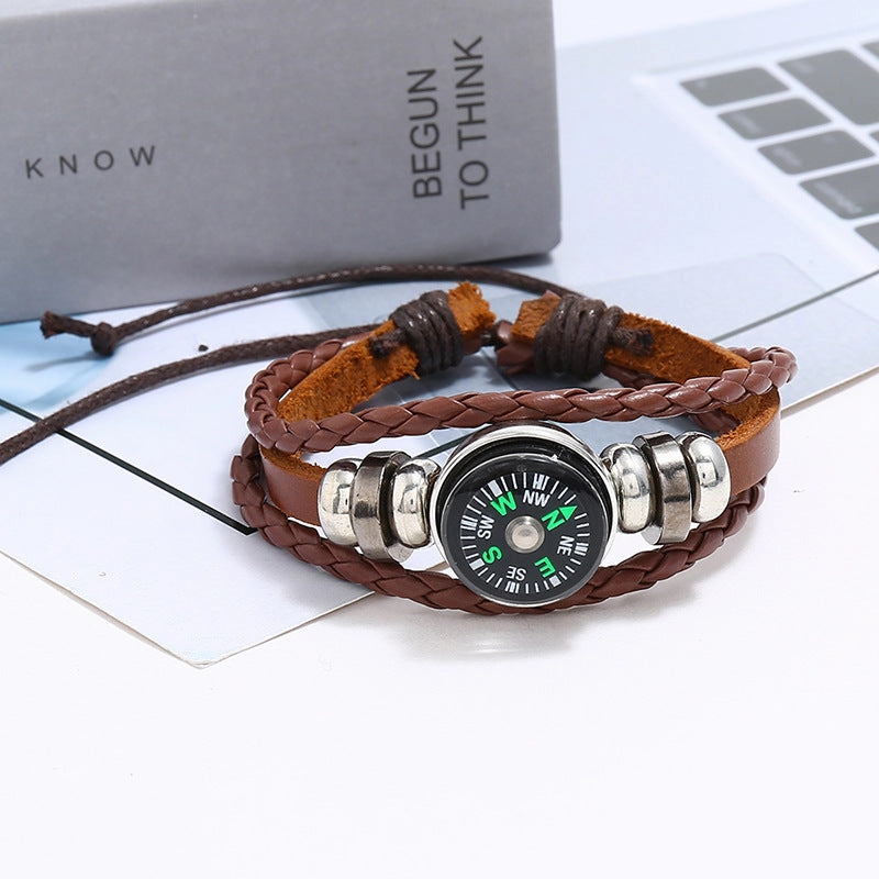 Wholesale Multilayer Beaded Leather Bracelet
