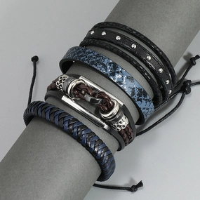 Wholesale Multilayer Leather Bracelet