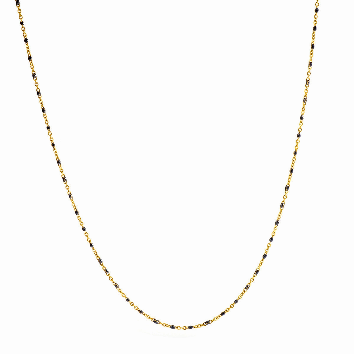 Wholesale Multilayer Oil Oval Pendant Stainless Steel Necklace