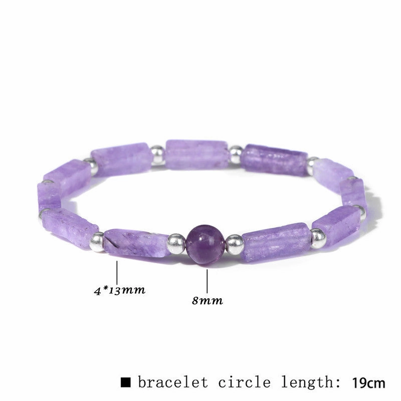 Wholesale Natural Amethyst Beads Bracelet