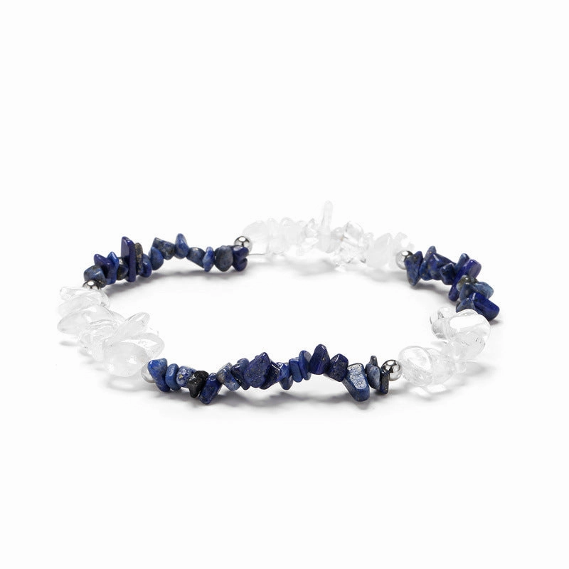 Wholesale Natural Amethyst White Pine Bracelet