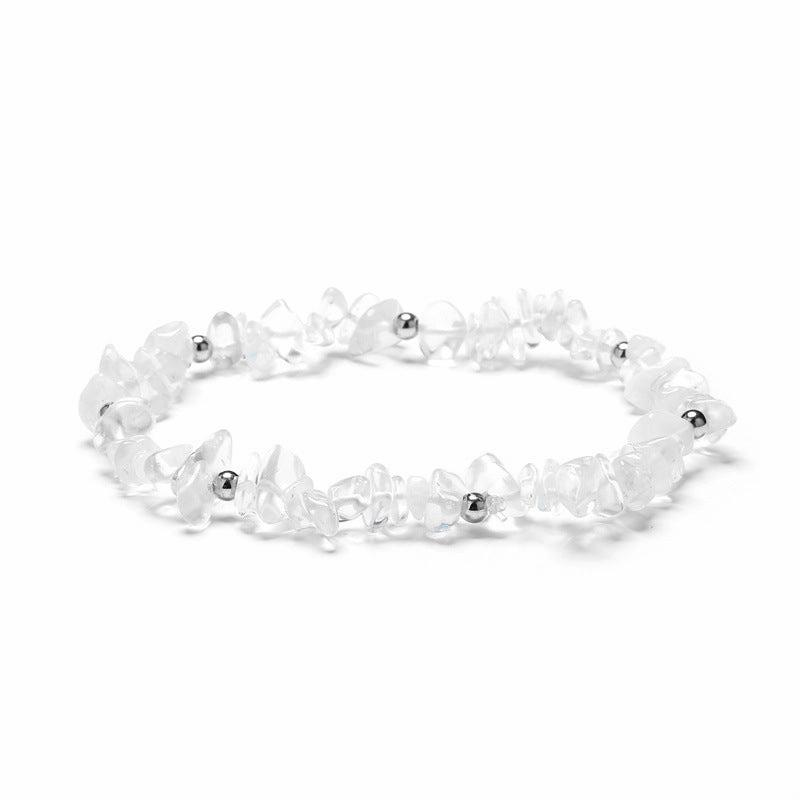 Wholesale Natural Amethyst White Pine Bracelet