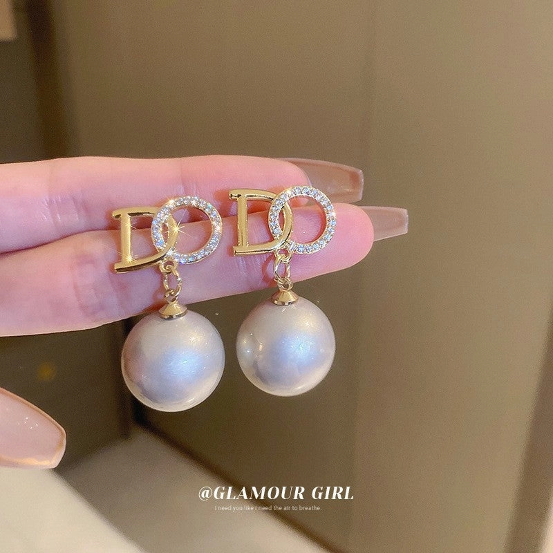 Wholesale Natural Artificial Mermaid Premium Earrings Pearls