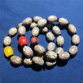 Wholesale Natural Bloodshot Beads Bodhi Bracelet