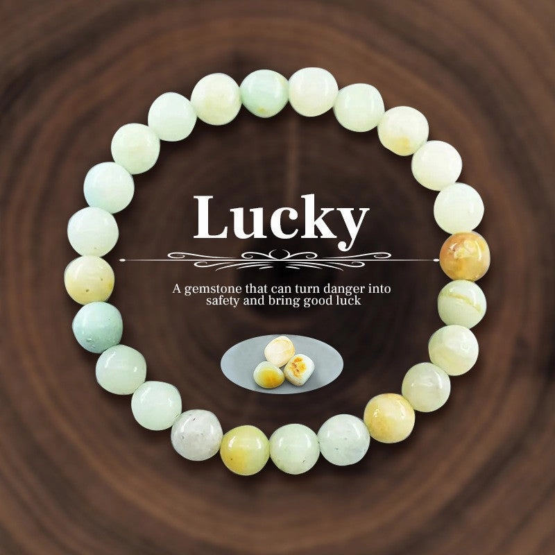 Wholesale Natural Crystal Bracelet 8mm temu Heyen Explosions Stretching Line Tiger Eye Bracelet