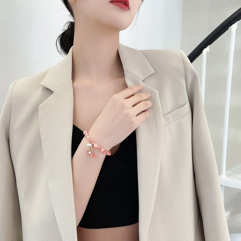 Wholesale Natural Crystal Stretch Bracelet