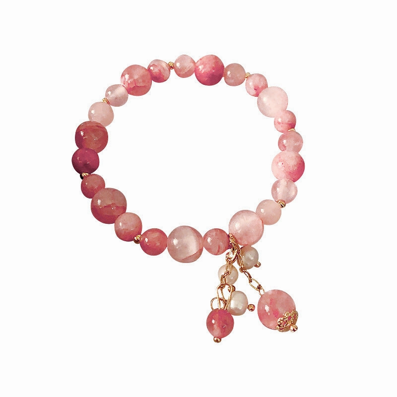 Wholesale Natural Crystal Stretch Bracelet
