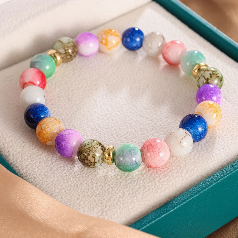 Wholesale Natural Energy Glass Bracelet