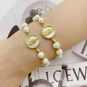 Wholesale Natural Shell Pearls Bracelet