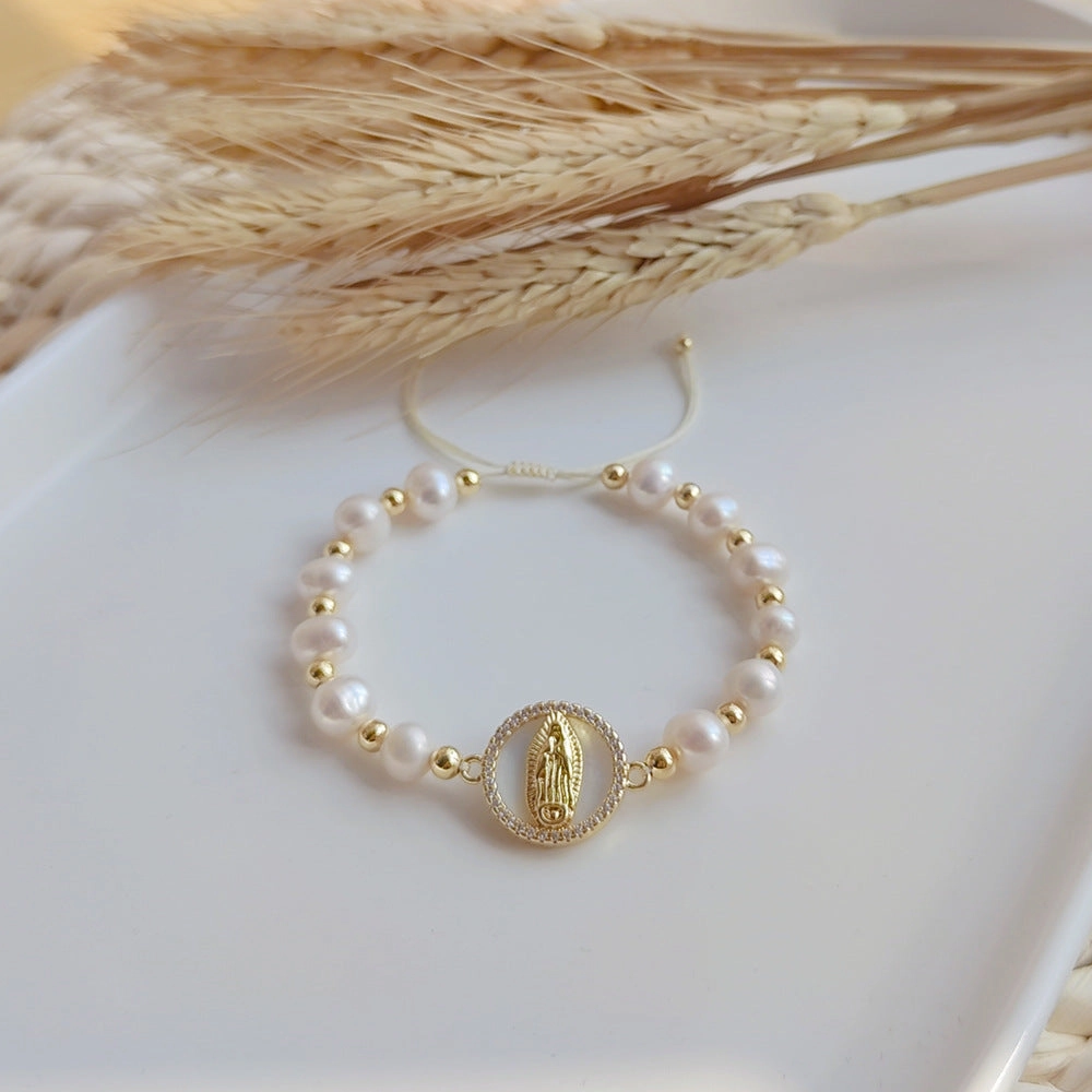 Wholesale Natural Shell Pearls Bracelet