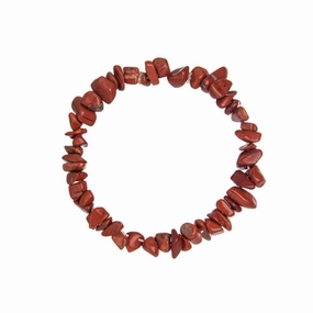 Wholesale natural stone crystal agate colorful gravel elastic bracelet