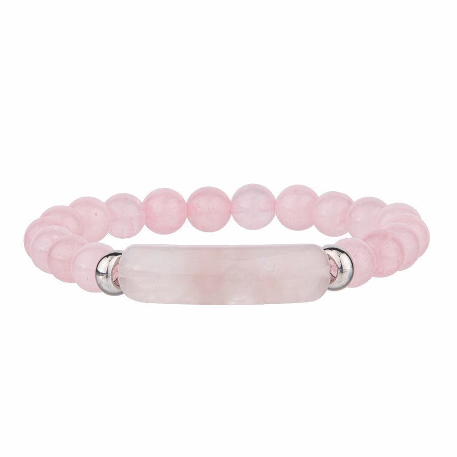 Wholesale Natural Stone Crystal Agate Simple Fashion Bracelet