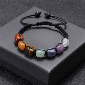 Wholesale Natural Tiger Eye Crystal Bracelet